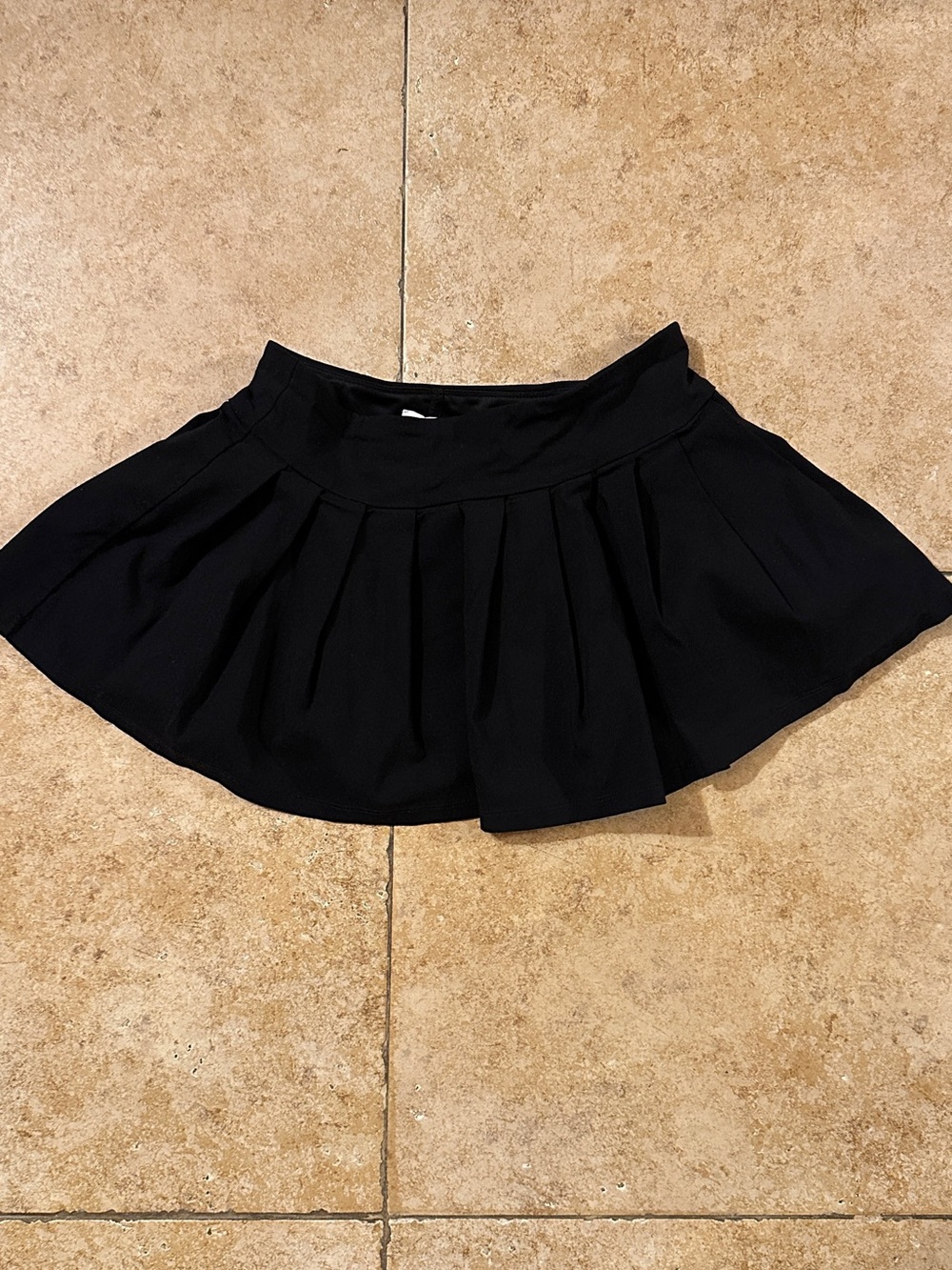 Sincerely Jules Black Circle Skirt with Pleats